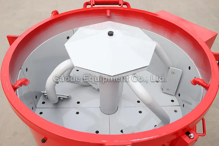 GAODETEC GRM250 User-Friendly Refractory Pan Mixer For On-Site Use